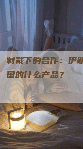 制裁下的合作：伊朗需要中国的什么产品？